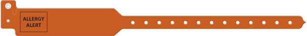 Medical ID Solutions 3200 Series Adult Tri-Laminate Wideface Allergy Alert Wristbands – 7 Colors