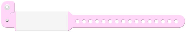 Medical ID Solutions 3320 Series Infant Tri-Laminate Imprinter Wristbands – Boxes of 250 – 3 Colors