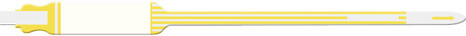 Medical ID Solutions 7120 Series Adult/Pediatric Tri-Laminate Wideface Imprint Wristbands – Boxes of 250