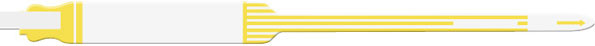 Medical ID Solutions 7220 Series Adult Tri-Laminate Wideface Imprint Wristbands – Boxes of 250