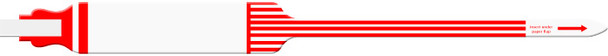 Medical ID Solutions 7420 Series Adult Tri-Laminate Wideface Imprint Wristbands – Self-Adhesive closure
