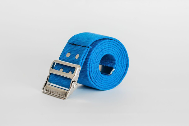 Kinsman Color Coded Cotton Gait Belt with Metal Buckle, with 52 options, for Patient Transfers and Ambulation