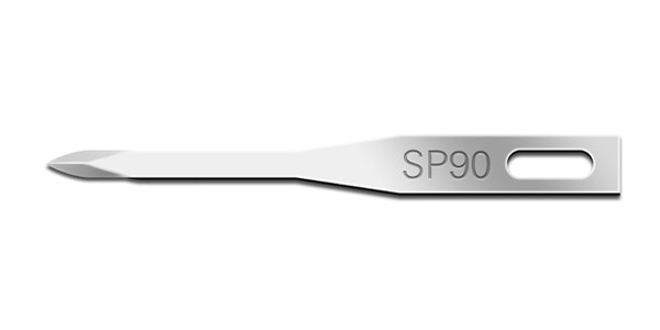 Swann Morton Hair Transplant Blades, Sterile, 25 Per Box, For Fine Surgical Work, Precision Edge Profiles