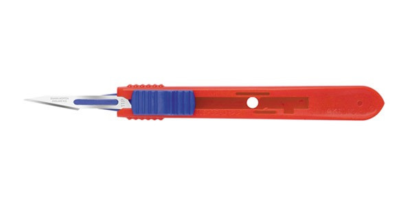 Cincinnati Safety Scalpels Size 11P, Stainless Steel, Sterile and Non-Sterile, Retractable Blade Design