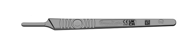 Cincinnati Size 3 Surgical Handles, For Blades 6-16, Stainless Steel, Reusable Instruments