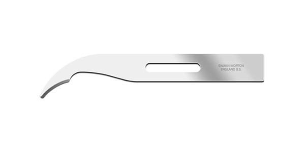 Swann Morton Short Stitch Cutters, Sterile, 100 Per Box, Single Use, For Suture Removal, Clinic Ready