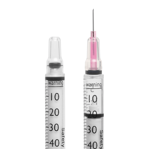 RELI WEALY Retractable Safety Insulin Syringes – Packaged 100 to a box – 2 Configurations – OEM Supply