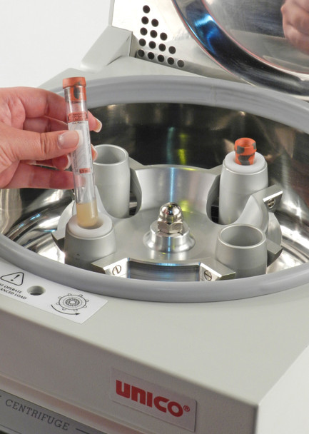 Unico PowerSpin Benchtop Centrifuge – Variable Speed, 60 min. Digital Timer, 4 Place Rotor, 4 x 50mL Capacity