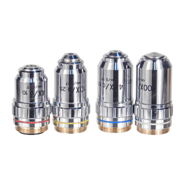 Unico 10X Infinity Achromat Objective for Unico Microscopes for Clinical and Teaching Labs