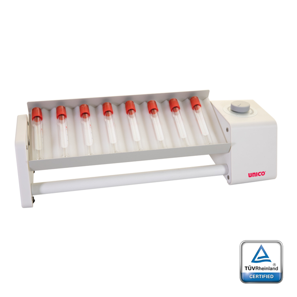 Unico Tube Rocker/Mixer – 15 Tubes/Vials Capacity, With Pause Button, 25 Rocking Cycles per Minute, 110 V
