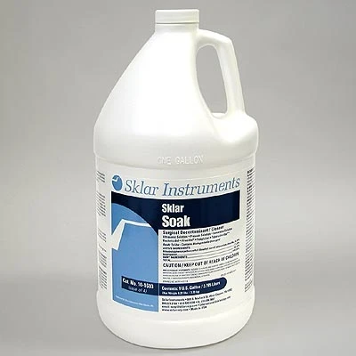 Sklar Soak – 1 gal (3780ml), Chemical (isopropanol), 4 per case, For Care & cleaning, For General surgery