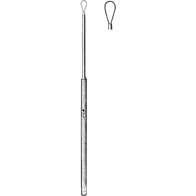 Sklar Billeau Ear Curette – Straight, Teardrop, Sharp Edge, Sklar OR Grade, Reusable, For General surgery