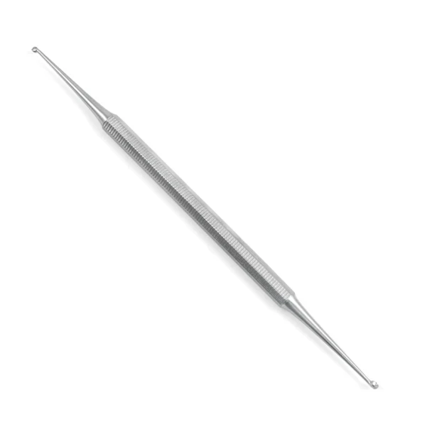 Sklar Curette Excavator #58-1-3 – 5-1/2 in, Straight, 5X2 Teeth, Sklar OR Grade, Reusable, For Dermatology