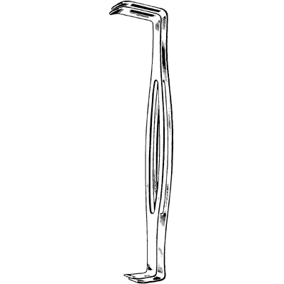 Sklar US Army Retractor – 8-1/4 in, Straight, Blade, Sklar OR Grade, Reusable, 2 per pack, For Cardiovascular