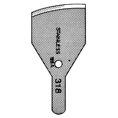Sklar CVD EDGE NONSTR BLD#318 BX/12 – Curved edge, Sklar OR Grade, Disposable, 12 per box, For Dermatology