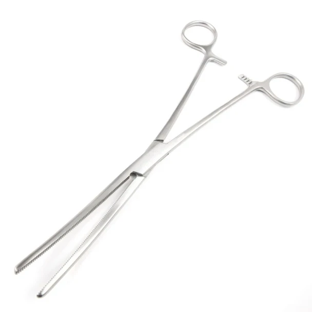 Sklar Econo Sterile Rochester-Pean Hemostatic Forceps – 6-1/4 in, Curved, Serrated Edge, Disposable