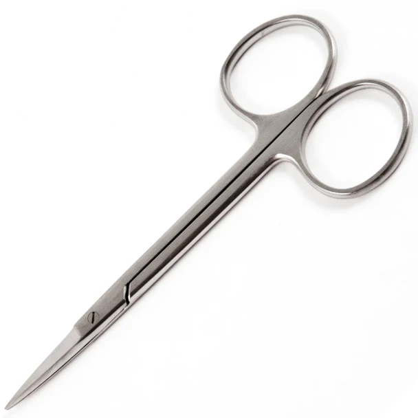 Sklar Econo Sterile Iris Scissors – 4-1/2 in, Straight, Sharp/sharp (s/s), Smooth Edge, Finger rings Handle