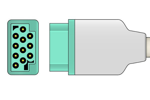 Cables & Sensors GE Healthcare > Marquette Compatible Direct-Connect ECG Cable – 3 Configurations