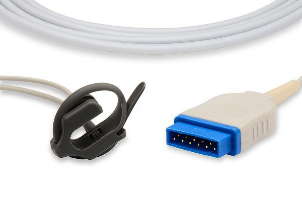 Cables & Sensors Datex Ohmeda Compatible Direct-Connect SpO2 Sensor OXY-F4-GE – Adult Sizes