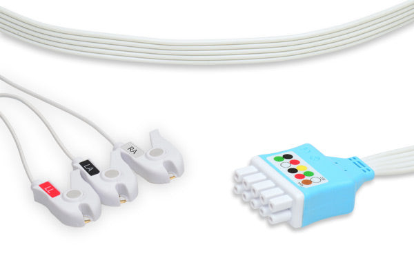 Cables & Sensors GE Healthcare > Marquette Compatible Disposable ECG Leadwire – 10 per Box