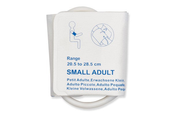 Cables & Sensors Disposable NIBP Cuff – Adult Sizes, 1 per Bag, For Patient Monitoring, Disposable Design