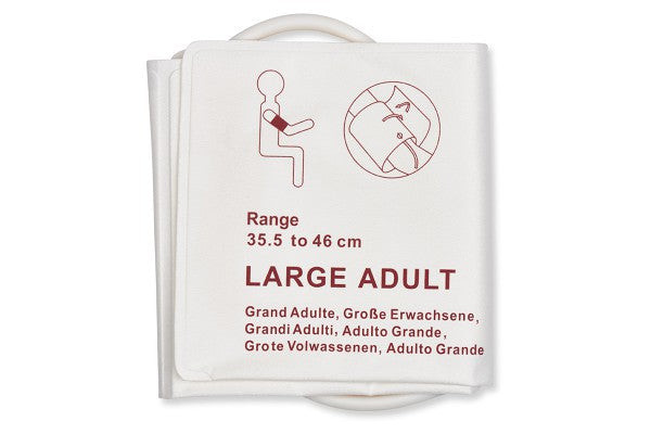 Cables & Sensors Disposable NIBP Cuff – Adult Sizes, 1 per Bag, For Patient Monitoring, Disposable Design
