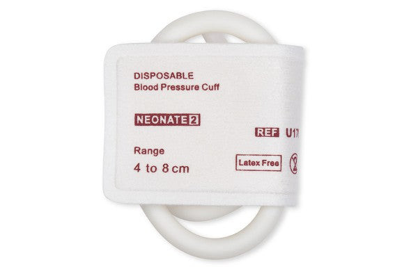 Cables & Sensors Disposable NIBP Cuff – 2 Configurations, Neonate Sizes, 10 per Box, For Patient Monitoring
