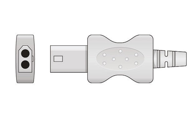 Cables & Sensors Datex Ohmeda Compatible Disposable Temperature Probe – 2 Configurations, 20 per Box