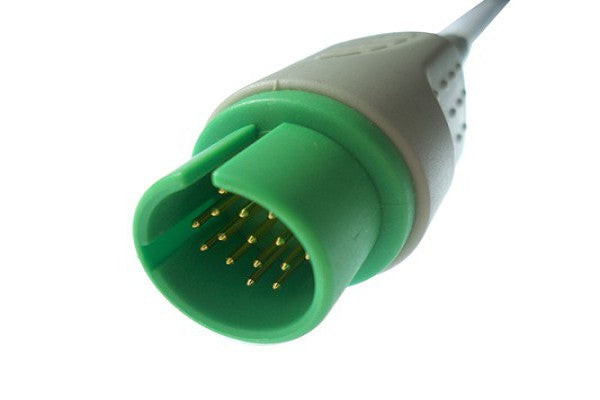 Cables & Sensors Spacelabs Compatible ECG Trunk Cable – 5 Leads, For Patient Monitoring, Direct Fit