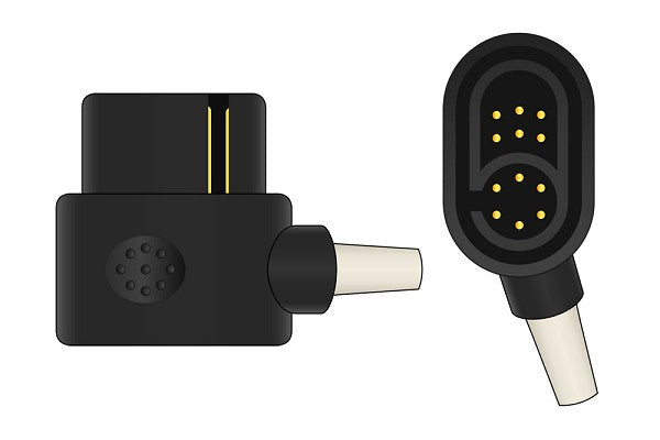 Cables & Sensors Zoll Compatible Direct-Connect EKG Cable – 10 Leads Snap 11 ft, For Patient Monitoring
