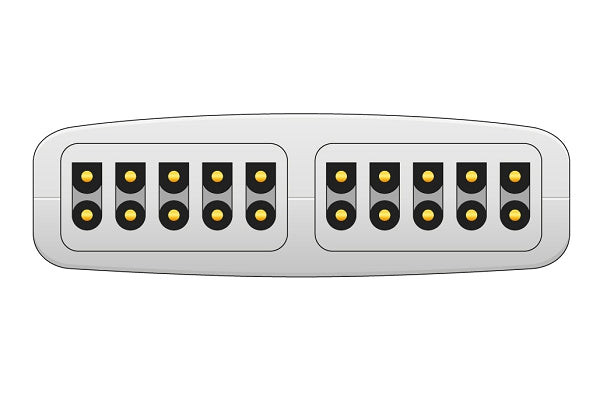 Cables & Sensors GE Healthcare > Marquette Compatible EKG Trunk Cable – 10 Leads, For Patient Monitoring