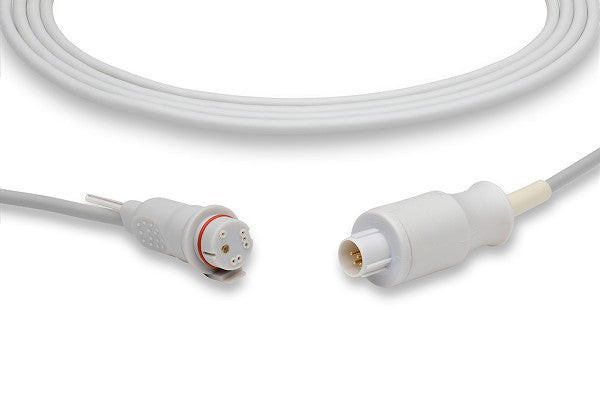Cables & Sensors Nihon Kohden Compatible IBP Adapter Cable – BD Connector, For Patient Monitoring