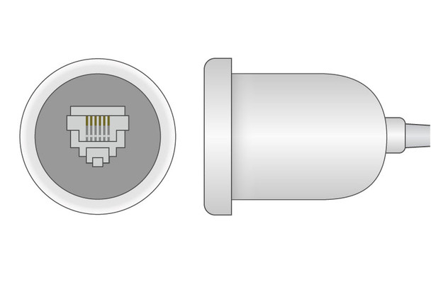 Cables & Sensors Medex Abbott Connector Compatible IBP Disposable Transducer – 20 per Box, Disposable Design