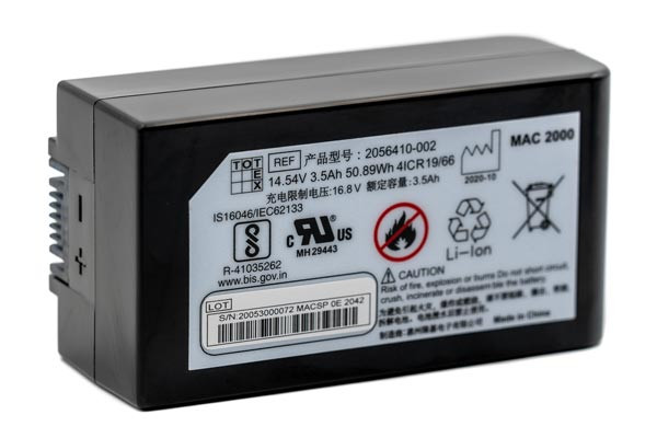Cables & Sensors GE Healthcare > Marquette Compatible Medical Battery – V 0mAh Li-Ion Battery