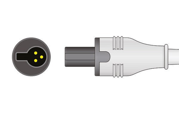 Cables & Sensors Datex Ohmeda Compatible Reusable Temperature Probe 6600-0875-700 – Neonate Skin Sensor