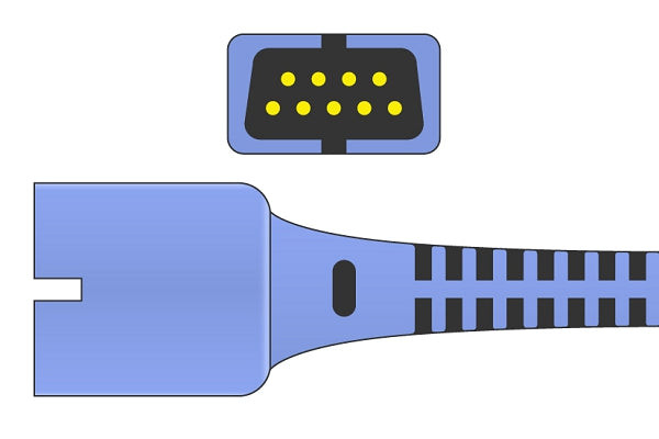 Cables & Sensors Covidien > Nellcor Compatible Short SpO2 Sensor – 6 Configurations, For Patient Monitoring