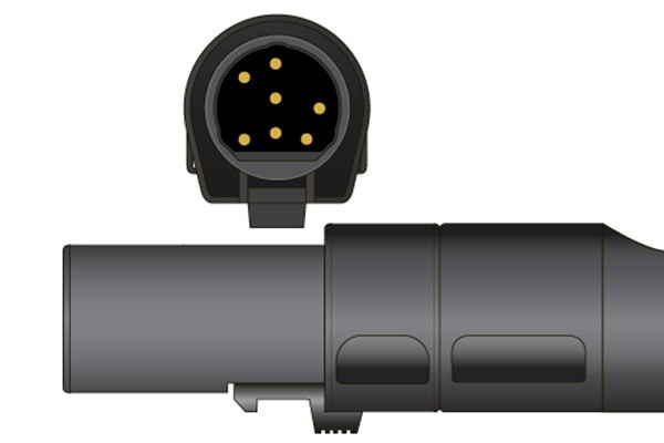 Cables & Sensors Datex Ohmeda Compatible Short SpO2 Sensor OXY-F1-H – Adult Sizes, For Patient Monitoring