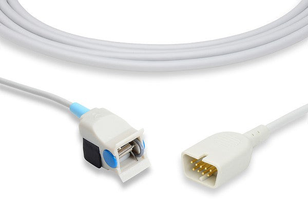Cables & Sensors Nihon Kohden Compatible Short SpO2 Sensor – 3 Configurations, Adult and Pediatric Sizes