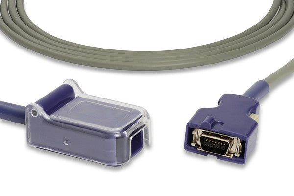 Cables & Sensors Covidien > Nellcor Compatible SpO2 Adapter Cable DOC-4 – 2 Configurations, 3.5 ft