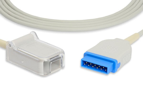 Cables & Sensors GE Healthcare > Marquette Compatible SpO2 Adapter Cable 1 – 10 ft, For Patient Monitoring