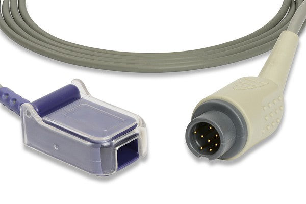 Cables & Sensors Mindray > Datascope Compatible SpO2 Adapter Cable 0010-20-42712 – 10 ft, Direct Fit