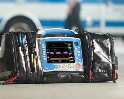ZOLL X Series Advanced Monitor Defibrillator with Real BVM Help Ventilation Feedback and TBI Dashboard