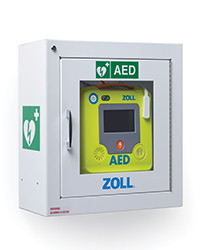 ZOLL Standard Surface Wall Cabinet – for ZOLL AED 3, ZOLL AED 3 BLS, Defibrillator Storage and Transport