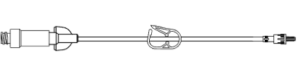 AMSafe Standard Bore IV Extension Sets – Lengths from 27 in to 6 in – Packaged 50 per case