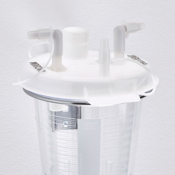 EZE-VAC Disposable Suction Canisters – Packaged 12 per case – 3 Configurations – For Waste fluid collection