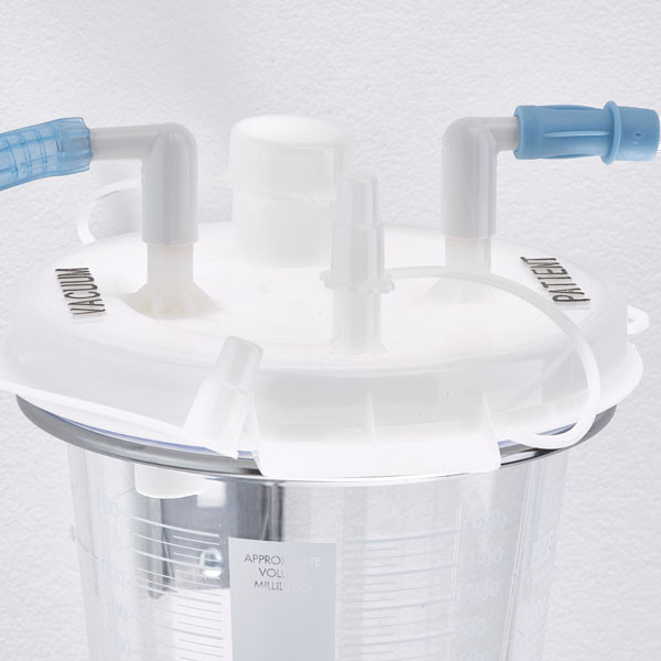 EZE-VAC Disposable Suction Canisters – Packaged 12 per case – 3 Configurations – For Waste fluid collection