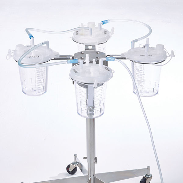 EZE-VAC Disposable Suction Canisters – Packaged 12 per case – 3 Configurations – For Waste fluid collection