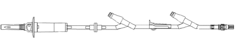AMSafe Secondary Piggyback IV Administration Sets – Lengths from 110 in to 100 in – Packaged 50 per case