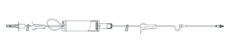 AMSafe Primary IV Administration Sets – Lengths from 83 in to 100 in – Packaged 50 per case