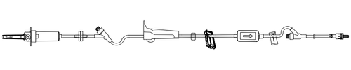 AMSafe Sure-Lok IV Pump Administration Sets – Lengths from 106 in to 109 in – Packaged 50 per case